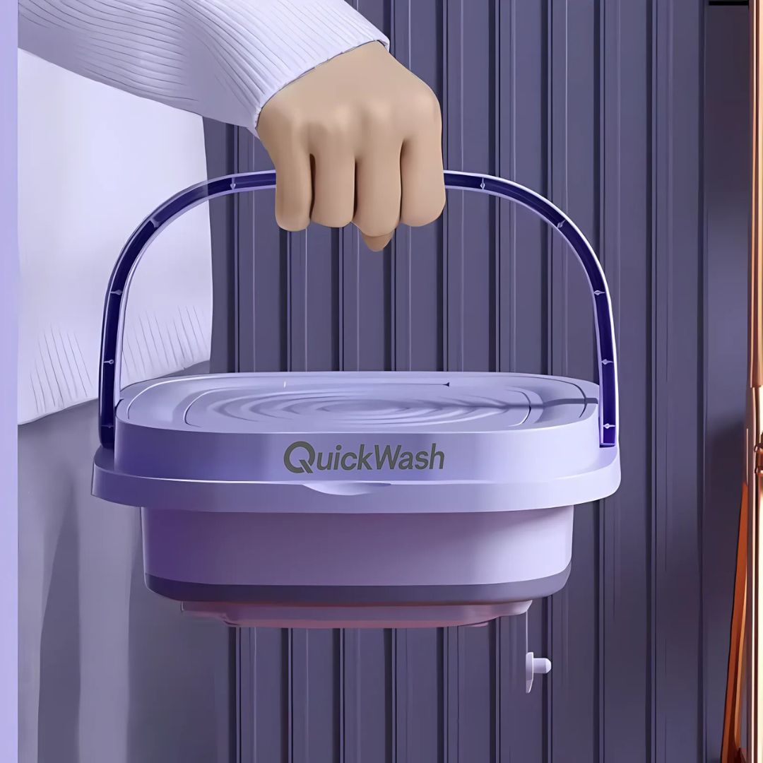 QuickWash™ | Vouwbare Wasmachine