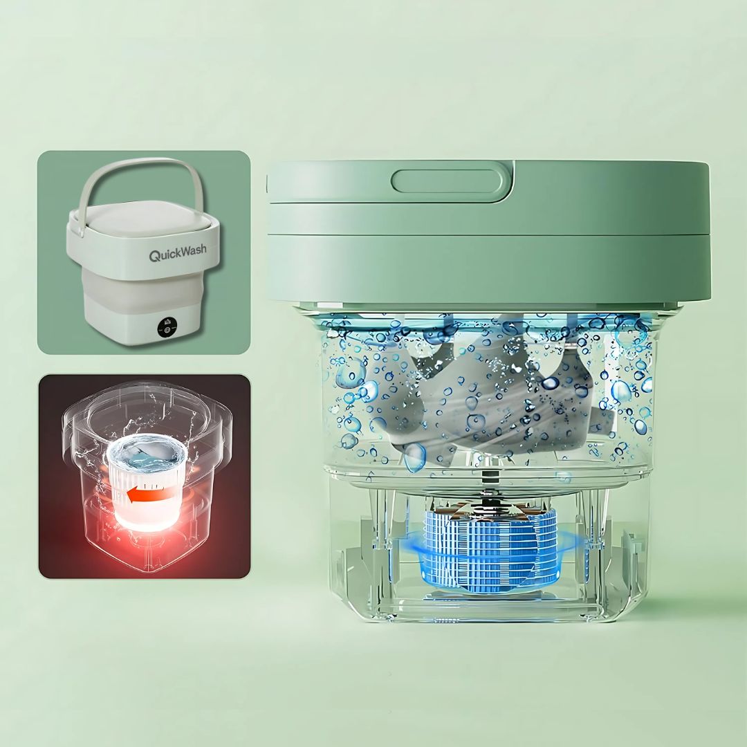 QuickWash™ | Vouwbare Wasmachine
