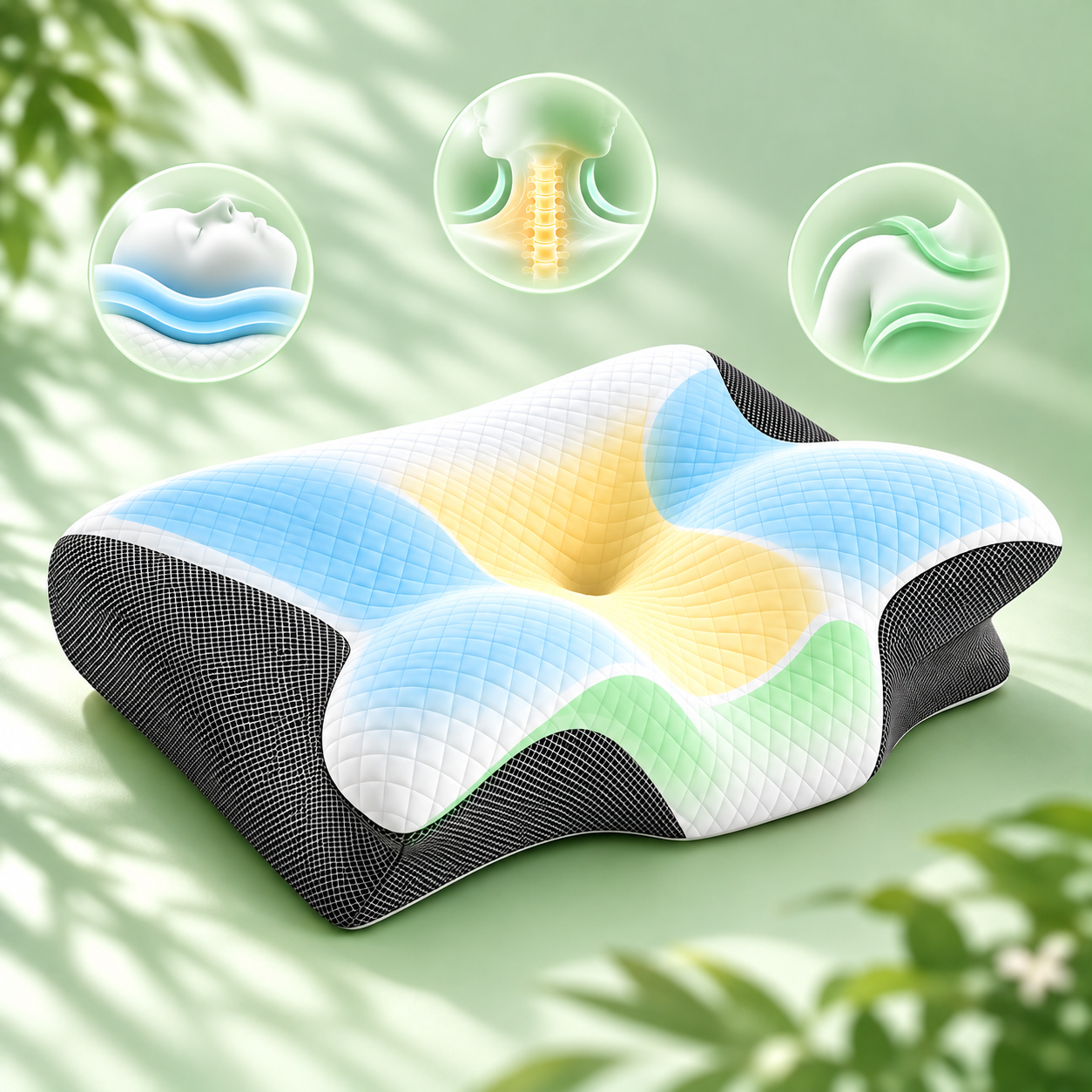 ContourNest™ cervicaal kussen