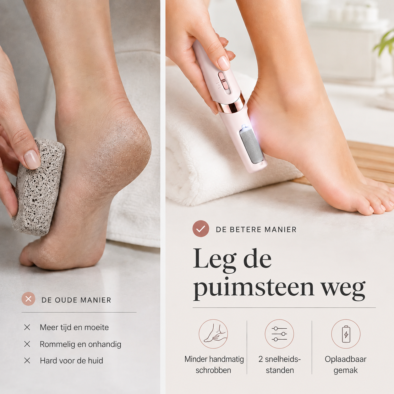 SilkStep™ Elektrische Voetvijl