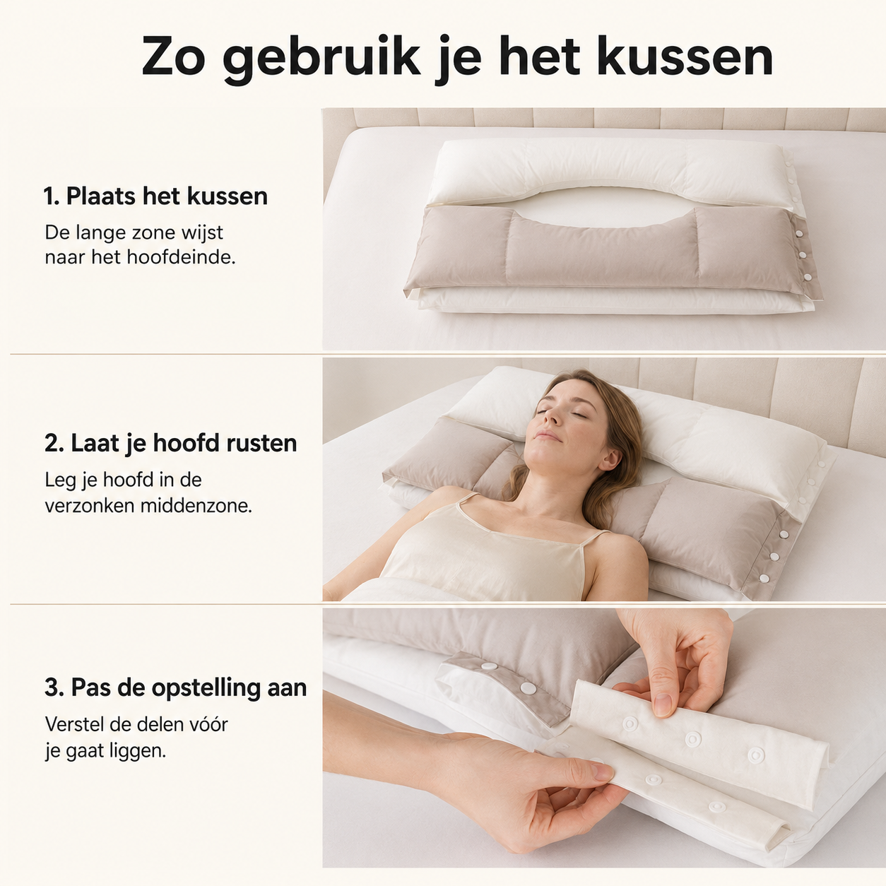 NekForma™ – Ergonomisch nekkussen met zones