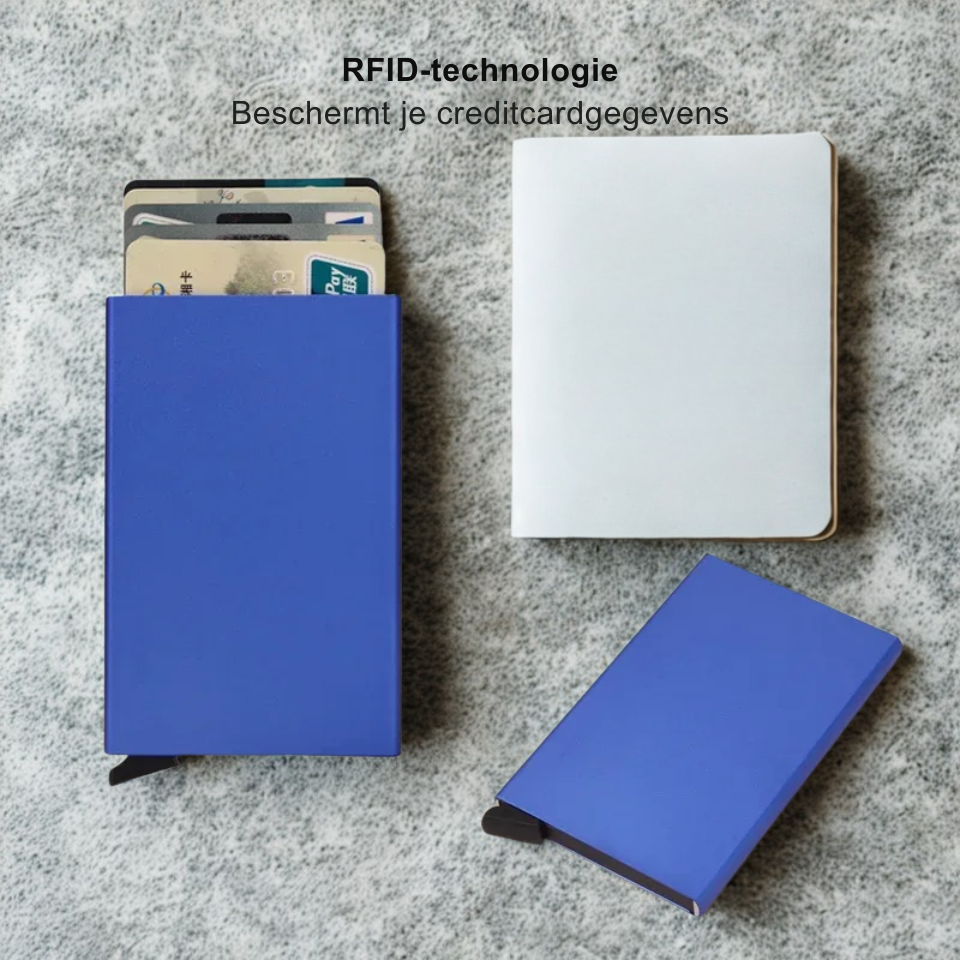 CardGuard™ Minimalistische RFID Kaarthouder Portemonnee