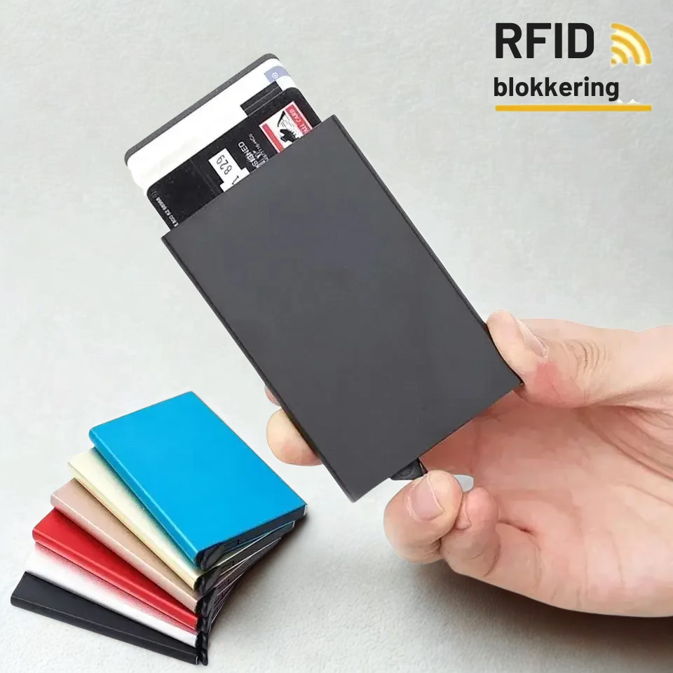 CardGuard™ Minimalistische RFID Kaarthouder Portemonnee