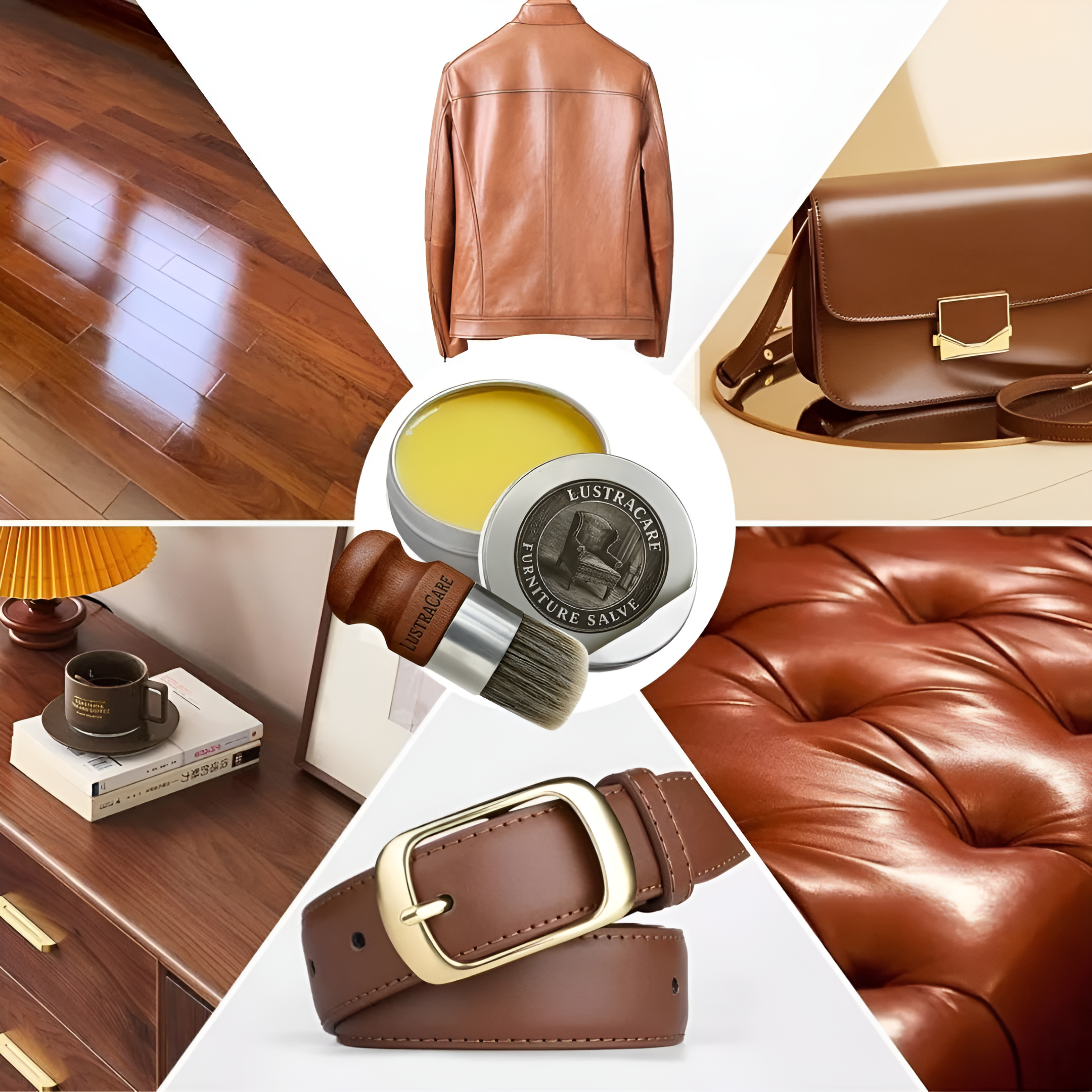 LustraCare™ | Leder & Houtherstelcrème 1+1 GRATIS