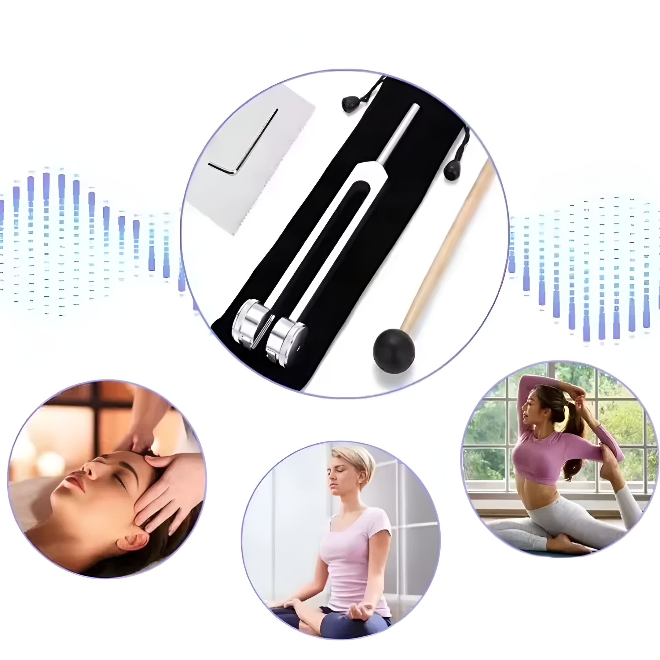 SonicVibe™ | Drukverlichtende Stemvork